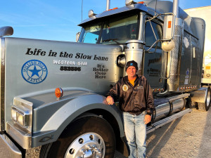 Jay Hosty and his 2005 Western Star
