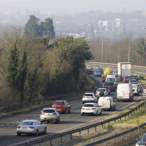 The A249 at Detling Hill, near Maidstone. Picture: Martin Apps