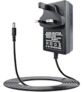 12V 10A Power Supply Adapter, 120W AC 100-240V to 12V Transformer, 5.5x2.5mm Plug, UK Plug, for L...
