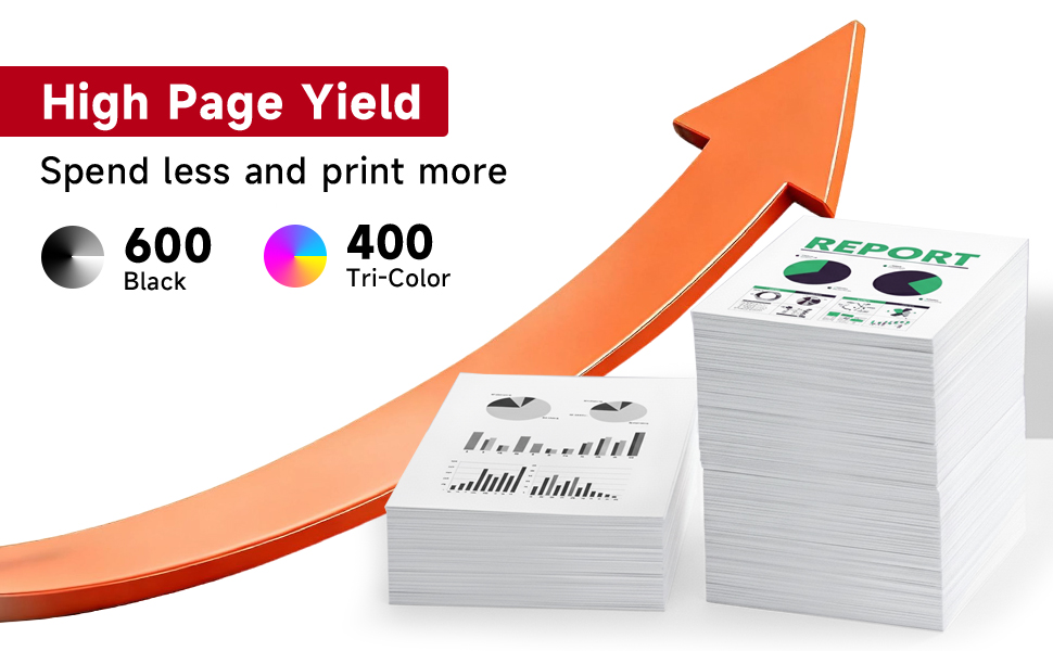 Text reads "Printer Compatibility" and "Replacement for Pixma Series" followed by extensive model numbers including MG2520, MG2522, MG2555, MG3520, MG3522, and many others. Inkjet printer product image displayed.