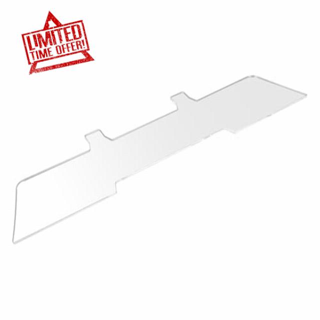 Wind Deflector for Mercedes-Benz SLK & SLC R172 (2011-2025) Clear Acrylic Air Blade Mini Wind Deflector