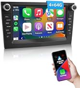 ESSGOO 4+64G Android 14 Car Stereo For VW Golf 5 6 Polo Passat Touran Skoda Seat,with Wireless Ca...