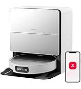 roborock Saros 10 Robot Vacuum Cleaner 22,000 Pa, 3.14-Inch Ultra Slim, Zero-Tangling, AI 3.0 Obs...