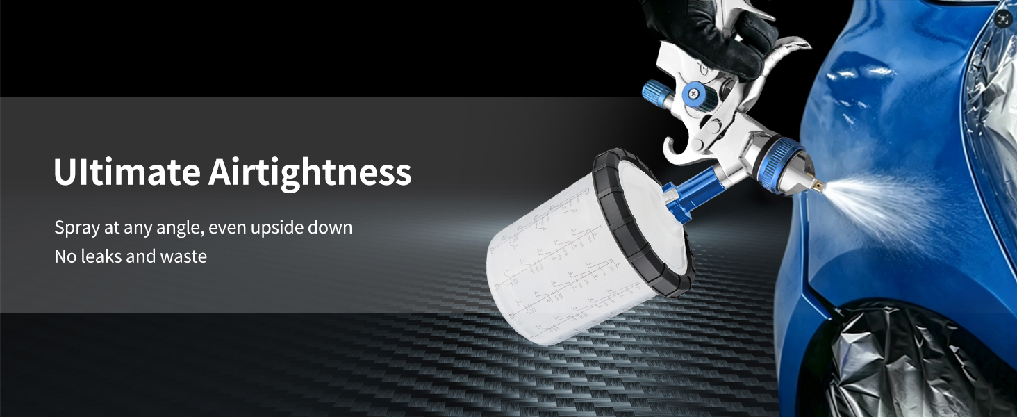 Text reads 'TWO FUNCTIONS, ONE TRIGGER YOUR ALL-IN-ONE SOLUTION'. Product comparison showing two spray gun devices with labeled features and specifications for cleaning applications.