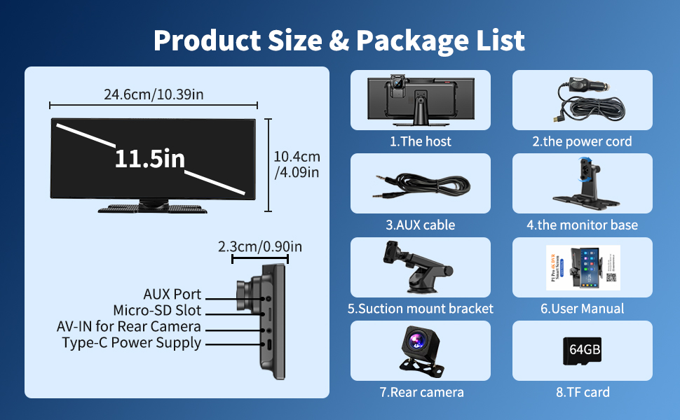 Text reads 'The 13.3"/7700' large screen provides a clearer and more comfortable audio-visual experience'. Product display showing laptop or monitor screen with blue display.