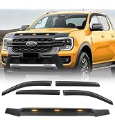 JHCHAN Wheel-Arches for Ford-Ranger-Wildtrak-Accessories 2023-2025 T9 Next Gen Ranger Wildtrak Fe...