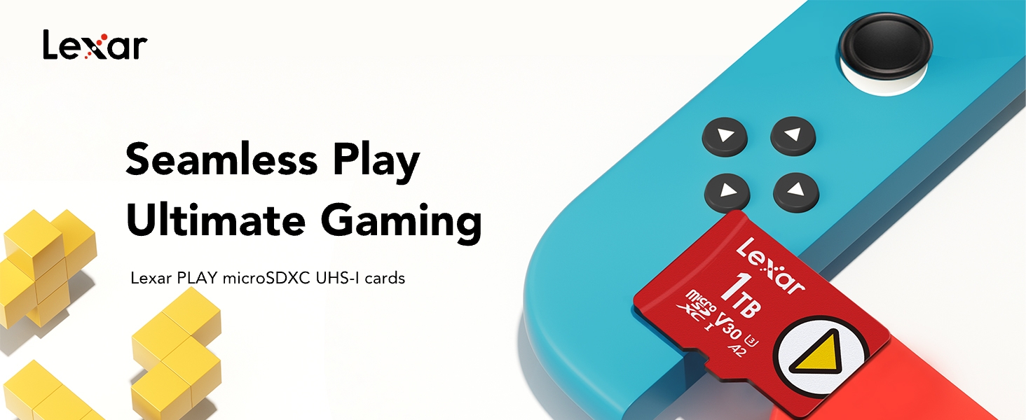 a blue and red game controller with a red and white logo on it.