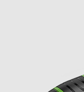 Set of black socket wrench extensions and attachments of various sizes, neatly arranged in a row.