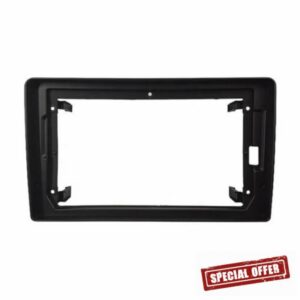 For A3 2008-2012 2 Din Car DVD Frame Audio Fitting Adaptor Dash Trim Facia Panel 9inch Double Radio Player QAQMHVCVB(Frame)
