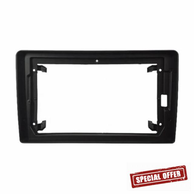 For A3 2008-2012 2 Din Car DVD Frame Audio Fitting Adaptor Dash Trim Facia Panel 9inch Double Radio Player QAQMHVCVB(Frame)
