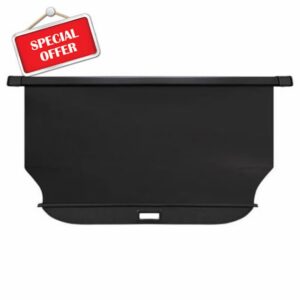 Rear Trunk Parcel Shelf For SsangYong For Rexton 2019-2025 Retractable Trunk Cargo Cover Parcel Rack Car Privacy(Canvas)