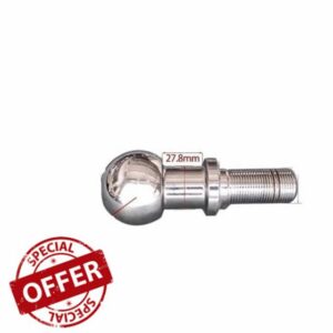 Trailer Hitch Ball Special Lengthen Chrome Hitch Mount Tow Ball 50mm 2 INCH Shank Dia Coupling Trailer Parts RV Camper Caravan Accessories(Type C)