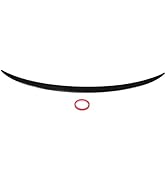 GEARFLOW Rear Trunk Spoiler, For Mercedes Benz W205 C63 C Class 2015-2020, Boot Spoiler Lip, Glos...