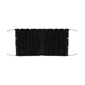 Car Privacy Window Covers Universal RV Curtain With 140cm Straight Rails Privacy Protection Sunshade Curtains Interior Parts For Campervan Boat Camper Van(73cm)