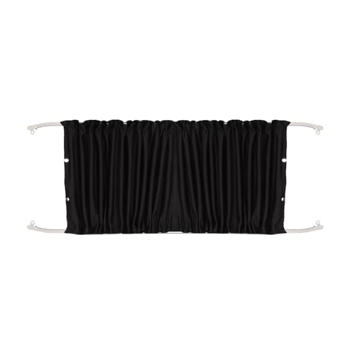Car Privacy Window Covers Universal RV Curtain With 140cm Straight Rails Privacy Protection Sunshade Curtains Interior Parts For Campervan Boat Camper Van(73cm)