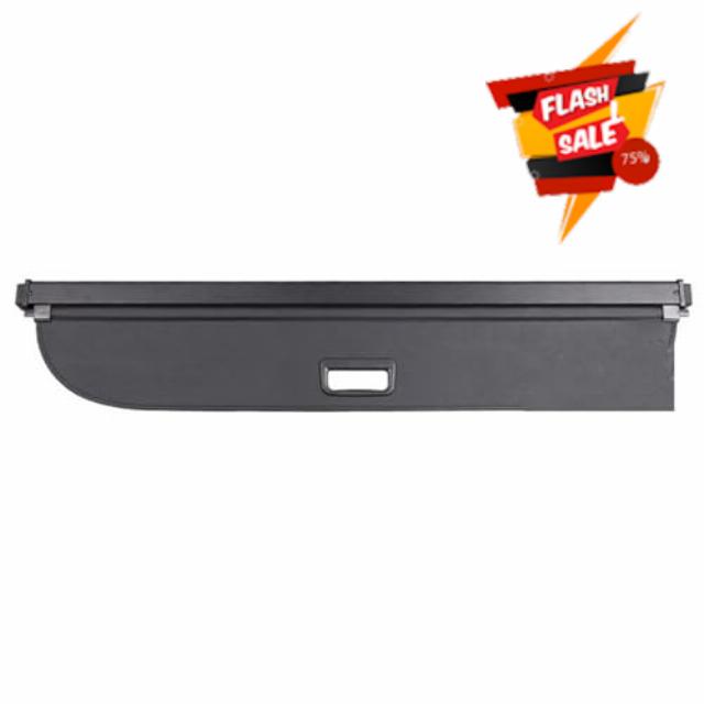 Retractable Cargo Cover For SsangYong For Rexton 2019-2025 Retractable Trunk Cargo Cover Parcel Rack Car Accessory Interiors Privacy(Leather)