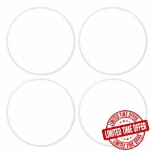 Aluminium Alloy Wheel Rim Protector Scratch Guard White Set Of 4 Vehicles 20 Inch Rims