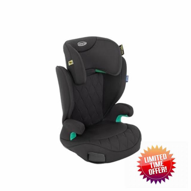 Graco Affix i-Size R129 with ISOFIX Highback Booster car seat with cupholders