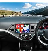 OiLiehu 4G+64G Android 13 Car Stereo for Kia Picanto Morning 2011-2017 with Wireless CarPlay Andr...