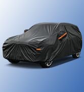 Kayme SUV Car Cover Waterproof Breathable, 4x4 Car Cover Sun Dust Protection Outdoor, Fit for VW ...