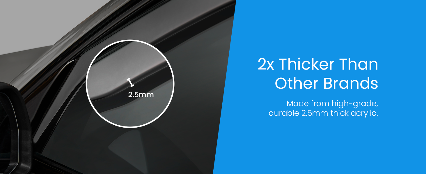 2x Thicker than other brands
