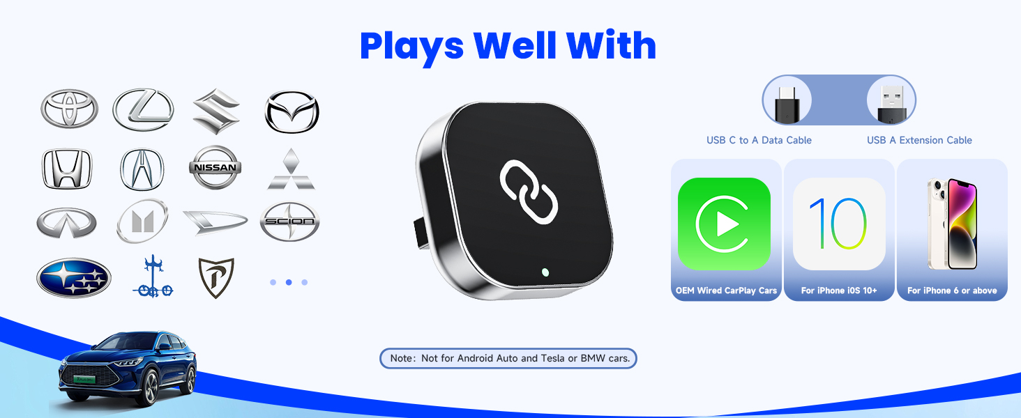 Wireless CarPlay Adapter UK