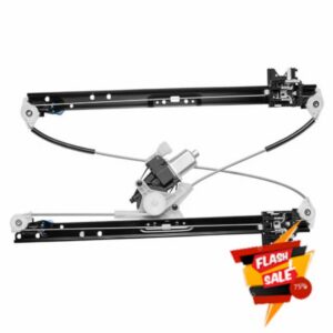 BDFHYK Electric Window Regulator Rear Right Driver Side with Motor Compatible with Land Rover Discovery V L462 All Enigne SUV 2016-2020