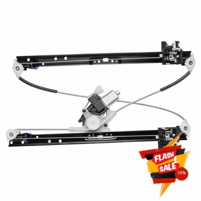 BDFHYK Electric Window Regulator Rear Right Driver Side with Motor Compatible with Land Rover Discovery V L462 All Enigne SUV 2016-2020