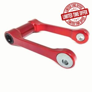 CRF250L Lowering Link Compatible with CRF250L RALLY CRF250 M-D/E/F CRF250F CRF 250L Rally Suspension Linkage Lowerings Motorbike Drop Adjustable Rear Links Kit (Red)
