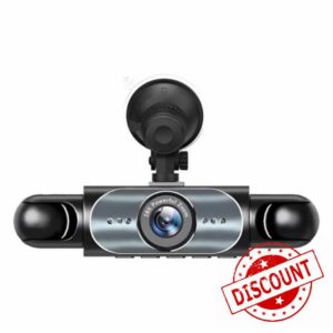 Battery Operated Dash Cam – 4-Channel Recorder With Full 1080P Video