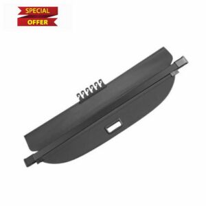 Rear Trunk Parcel Shelf For Skoda For Octavia MK3 2014-2019 Retractable Car Trunk Cargo Cover Parcel Rack Waterproof Shield Privacy Accessories Car Retractable(Canvas)