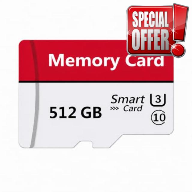 512GB SD Card with Adapter
