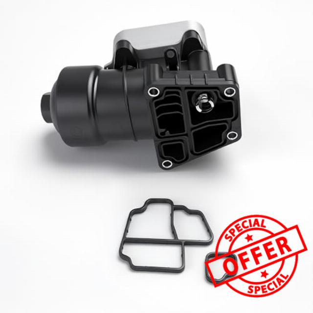 Oil Cooler Cap Filter Housing & Oil Filter