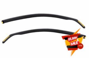 J&J AUTOMOTIVE | Heko Wind Deflectors Compatible with Freelander 2 2007-2016