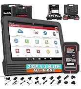 LAUNCH X431 Pro V5.0 Elite Bi-Directional LAUNCH Diagnostic Tool ECU Coding, 37+ Reset Services O...