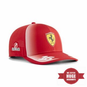 PUMA Scuderia Ferrari F1 2026 Charles Leclerc Cap - Red - One Size Fits Mos