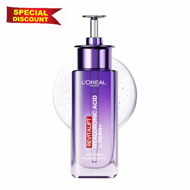 L'Oréal Paris Revitalift Filler [HYALURONIC ACID & PDRN+] Anti-Wrinkle Plumping Face Serum; Glow