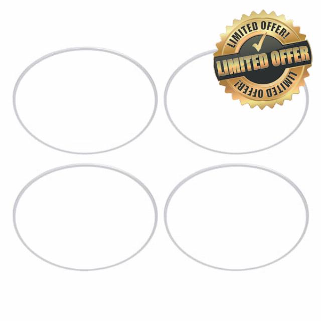 Wheel Rim Protector Scratch Resistant Guard Ring for 19 Inch Hub Silver Universal Installation for Automotive Enthusiasts