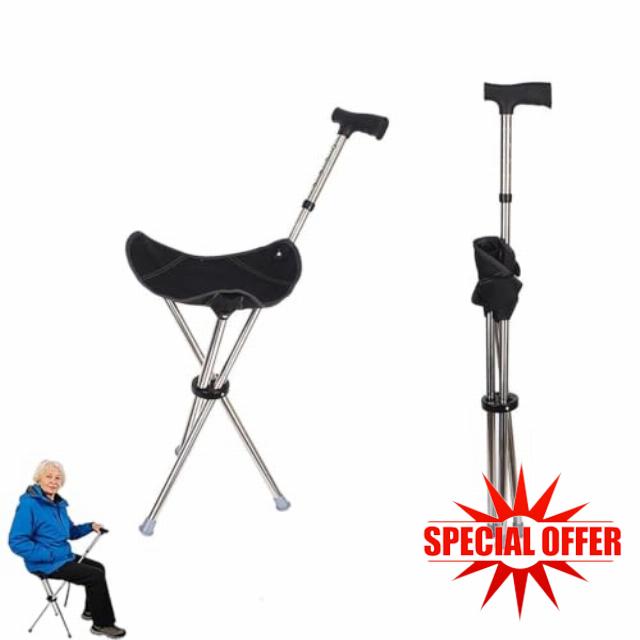Restixi Walking Stick with Seat