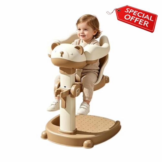 Kids Shower Standing Support - Non-Slip 2-in-1 Seat Detachable | Armrest Bath Support - for Kids Aged 8 to 36 Months Bathtub Home Bathroom Dormitory