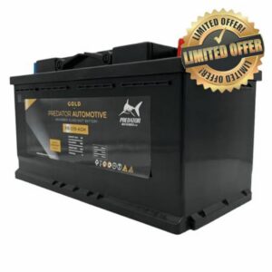 Gold 019 AGM Car Battery | 12V 90Ah 1100CCA PR-019-AGM | High Performance Maintenance Free Car Battery for Start Stop Vehicles | Advanced Automotive AGM Battery with Heavy Duty