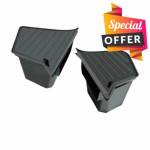 Trunk Cargo Cover Trunk Organizer For Tesla For Model Y For Juniper For Launch For Refresh 2025 Rear Trunk Storage Bins Side Box Organiser(A)