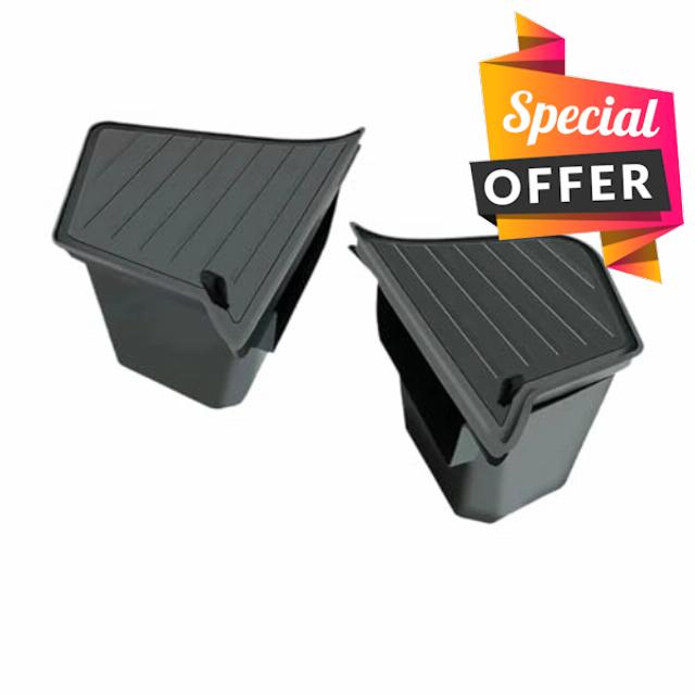 Trunk Cargo Cover Trunk Organizer For Tesla For Model Y For Juniper For Launch For Refresh 2025 Rear Trunk Storage Bins Side Box Organiser(A)