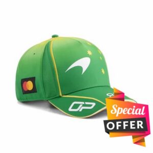 PUMA McLaren F1 Oscar Piastri Australian GP 2026 Special Edition Cap - Black - One Size Fits Mos