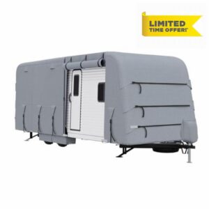 Heavy-Duty Caravan Cover with 4-Layer Technology Waterproof