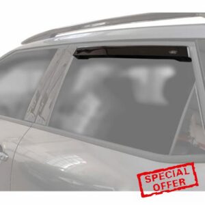 DGA Wind Deflectors (Rear) compatible with Toyota Corolla (E21) HB 5-doors 2019- (2-pieces)