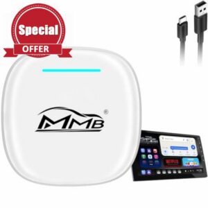 MMB CarPlay Adapter Magic Box Carplay 2026 Newest Android 15 Multimedia Video Ai Box