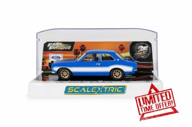 Scalextric C4677 Ford Escort MK1- Fast and Furious Edition