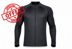 K TRIBE Motorbike Jacket for Men Lightweight Breathable Summer Mesh Mens City Biker Jacket with CE Back Shoulder Elbow Armour Pads With Adjustment Removable
