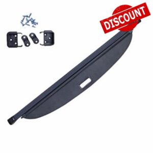 Cargo Cover For VW For Tiguan 5N 2009~2016 Accessories Car Trunk Curtain Rear Boot Tray Luggage Storage Covers Shelter Security Shade Car Trunk Curtai